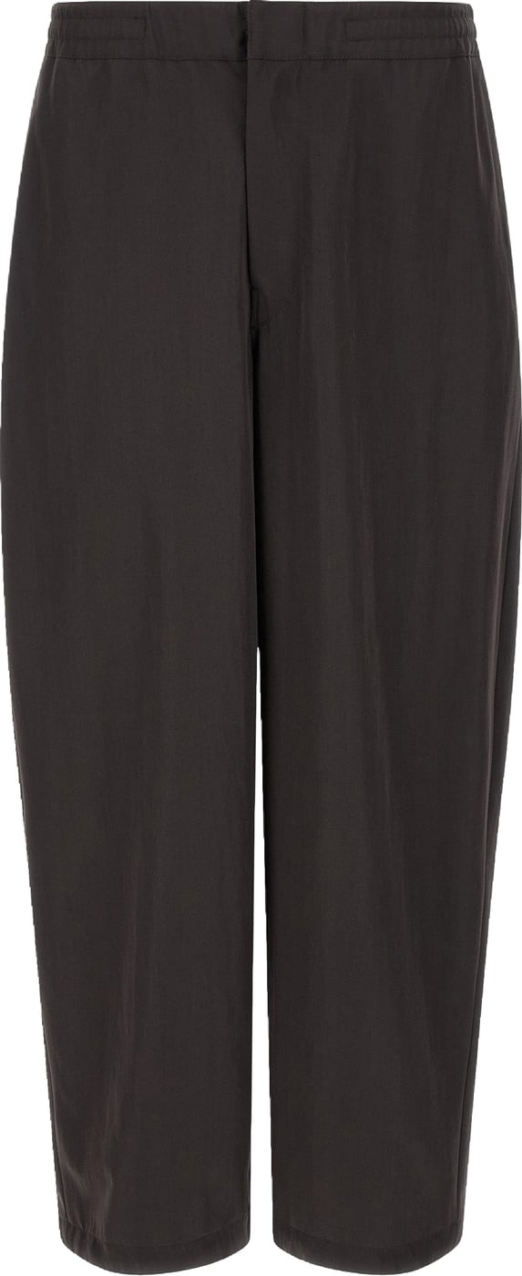 Lemaire Brown Wool Joggers (Workout Pants)