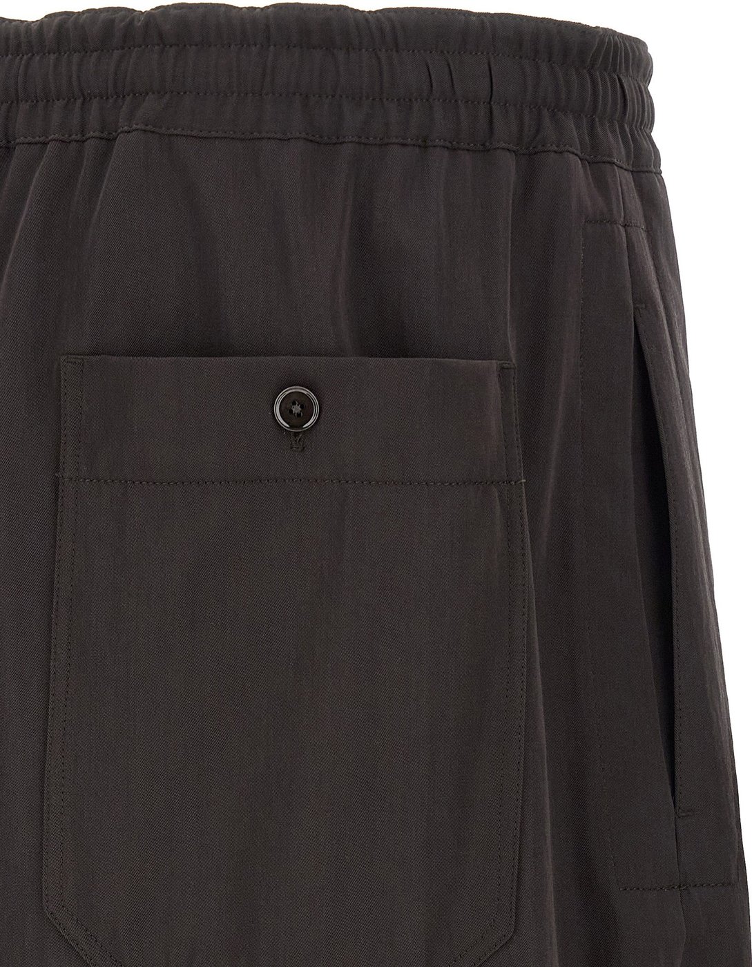Lemaire Brown Wool Joggers (Workout Pants)