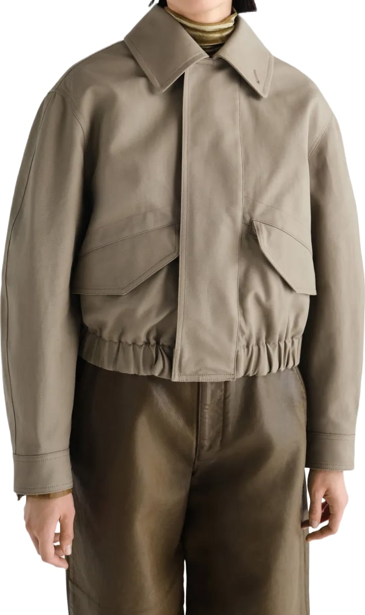 Short Blouson Taupe