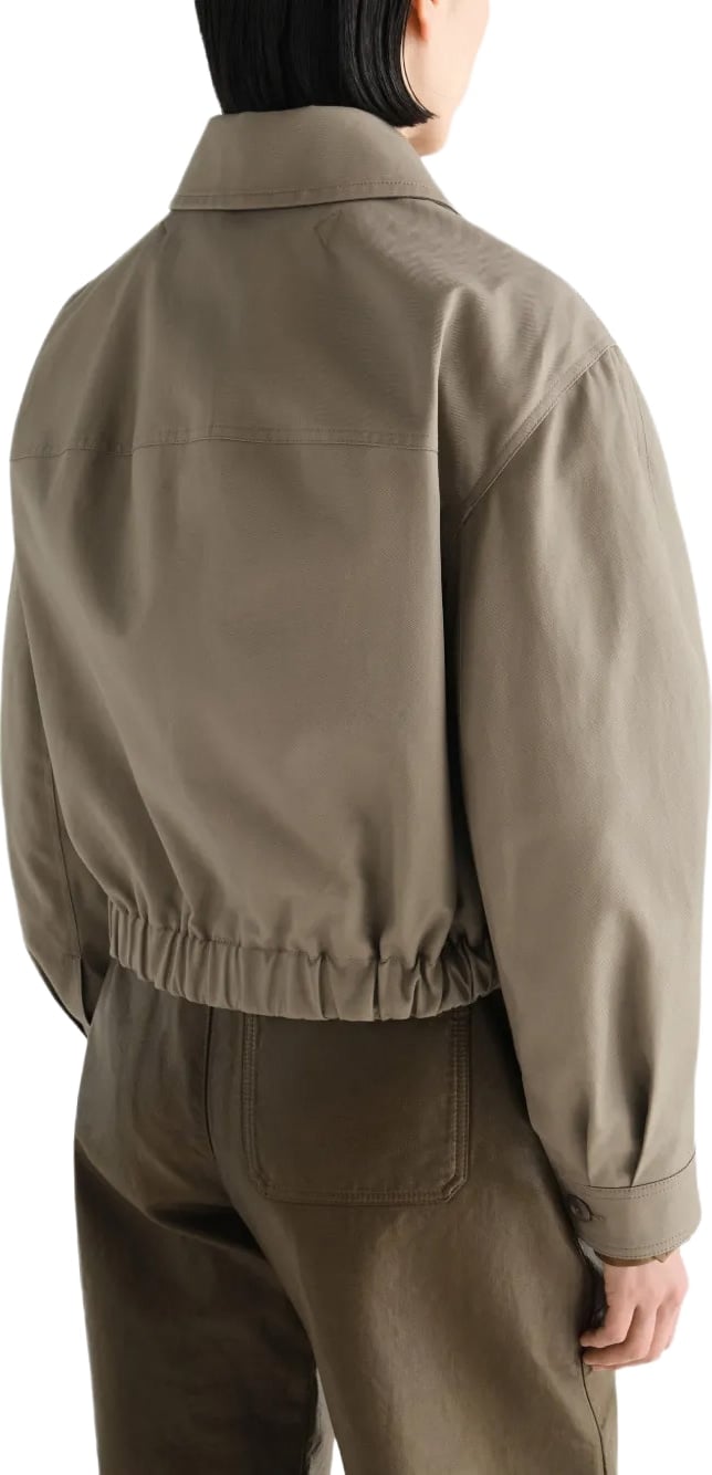 Short Blouson Taupe