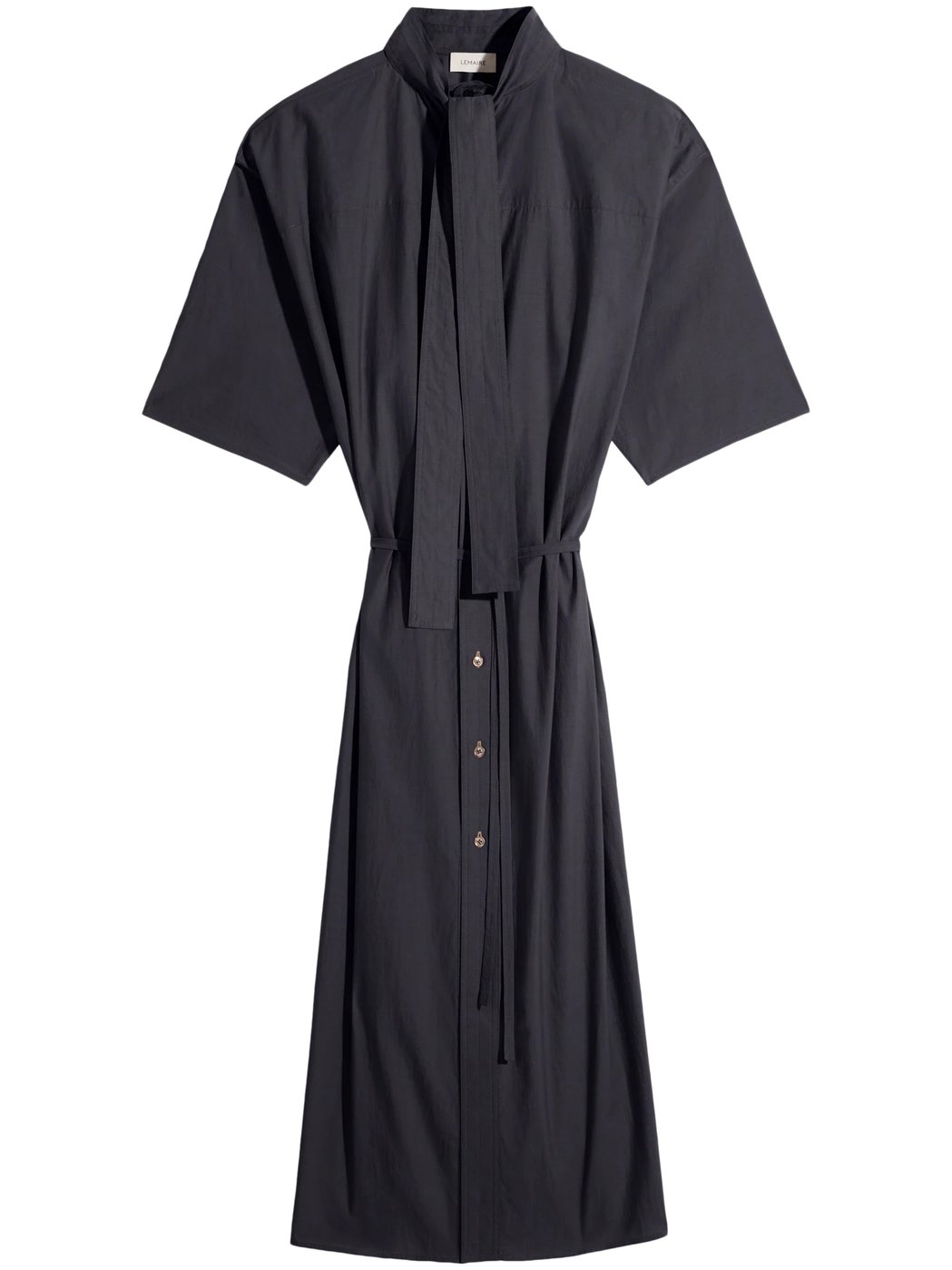 Reversible Tube Dress with High Neck