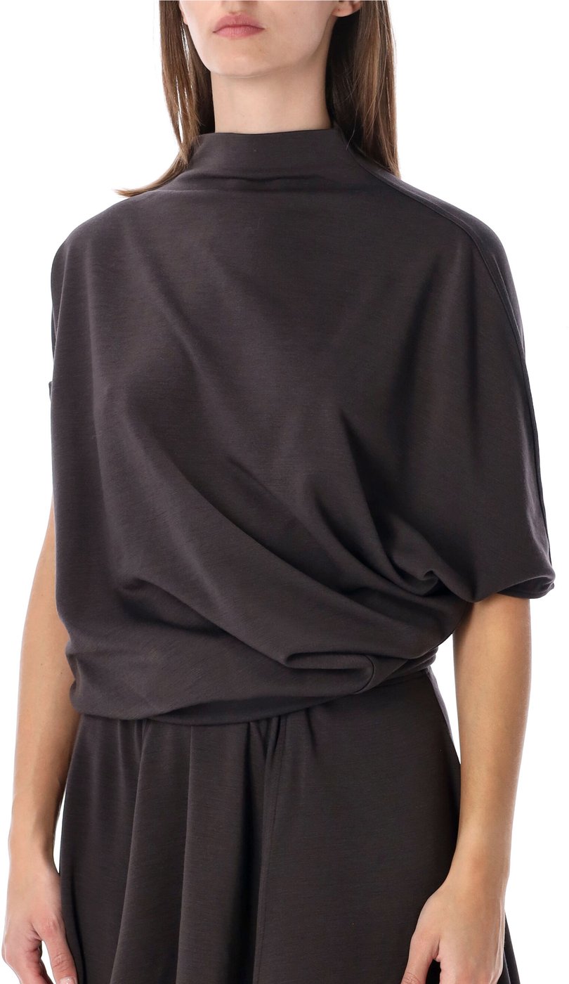 Twisted Dress Liquorice