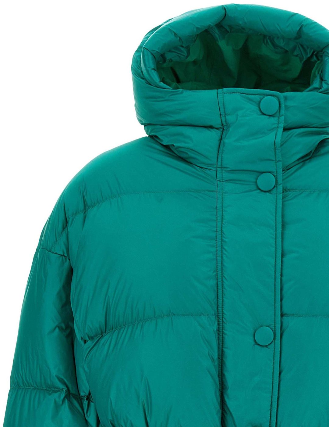 IENKI IENKI Bicolor Nylon Full-Length Jacket