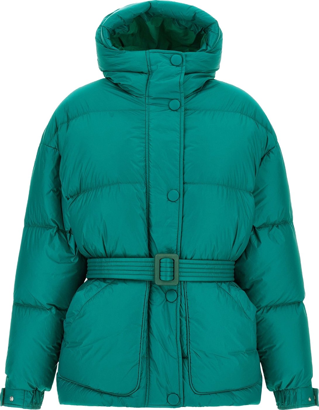 IENKI IENKI Bicolor Nylon Full-Length Jacket