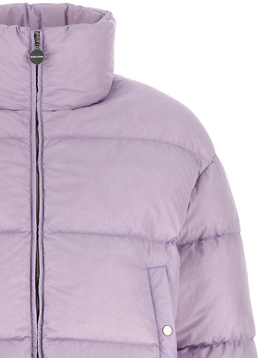 IENKI IENKI Purple Nylon Full-Length Jacket