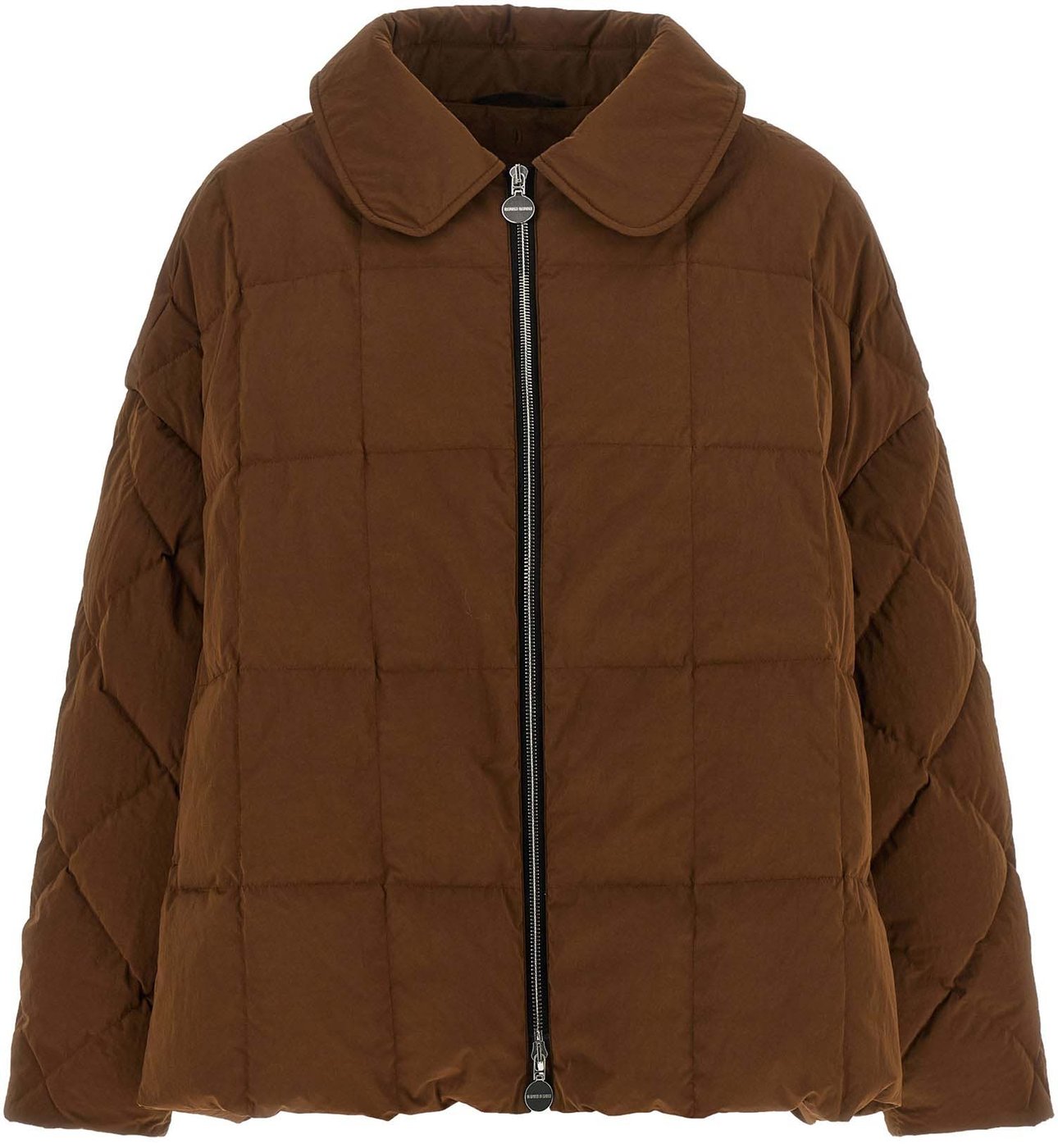 IENKI IENKI Brown Polyester Full-Length Jacket
