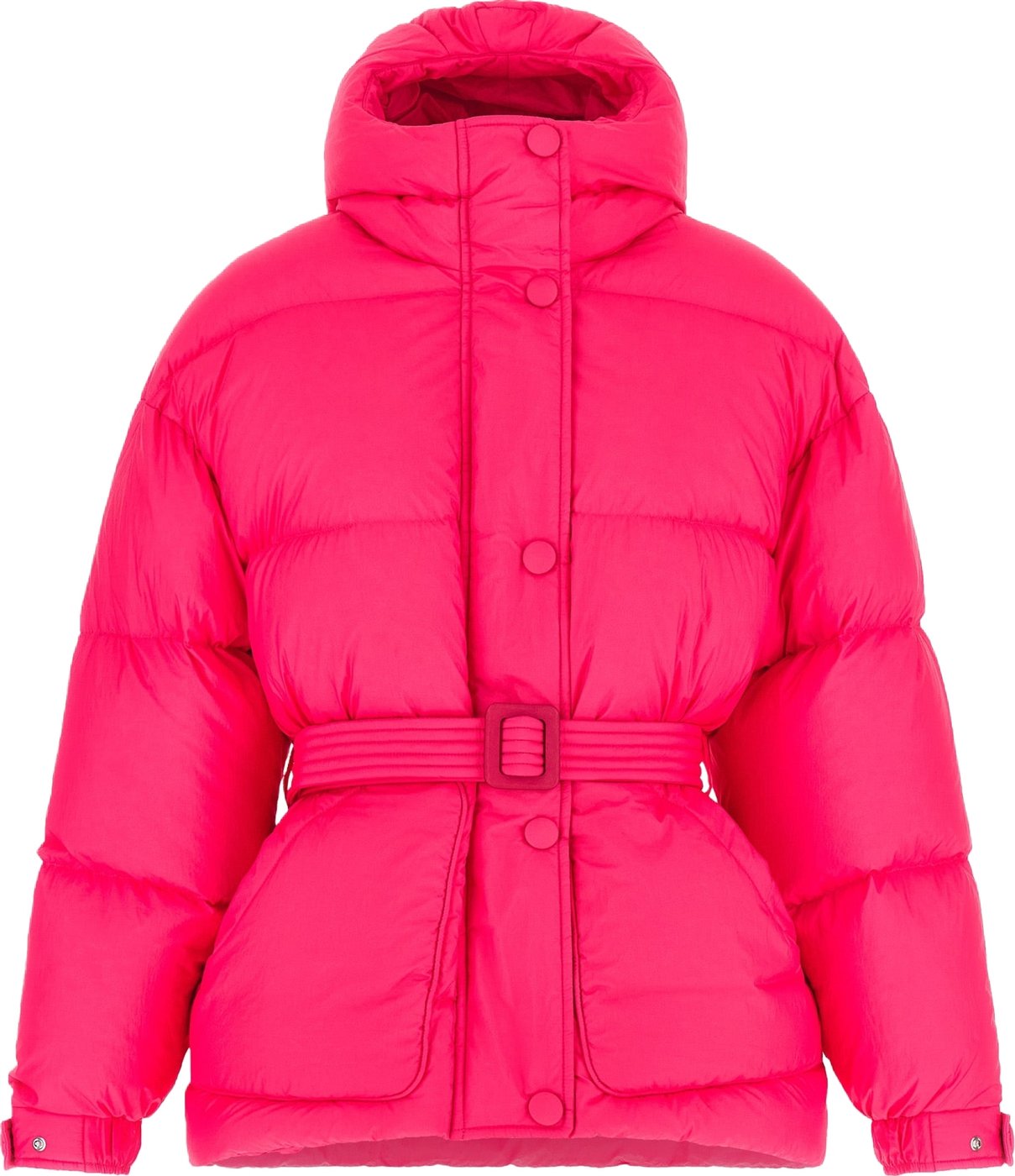IENKI IENKI Fuchsia Nylon Full-Length Jacket