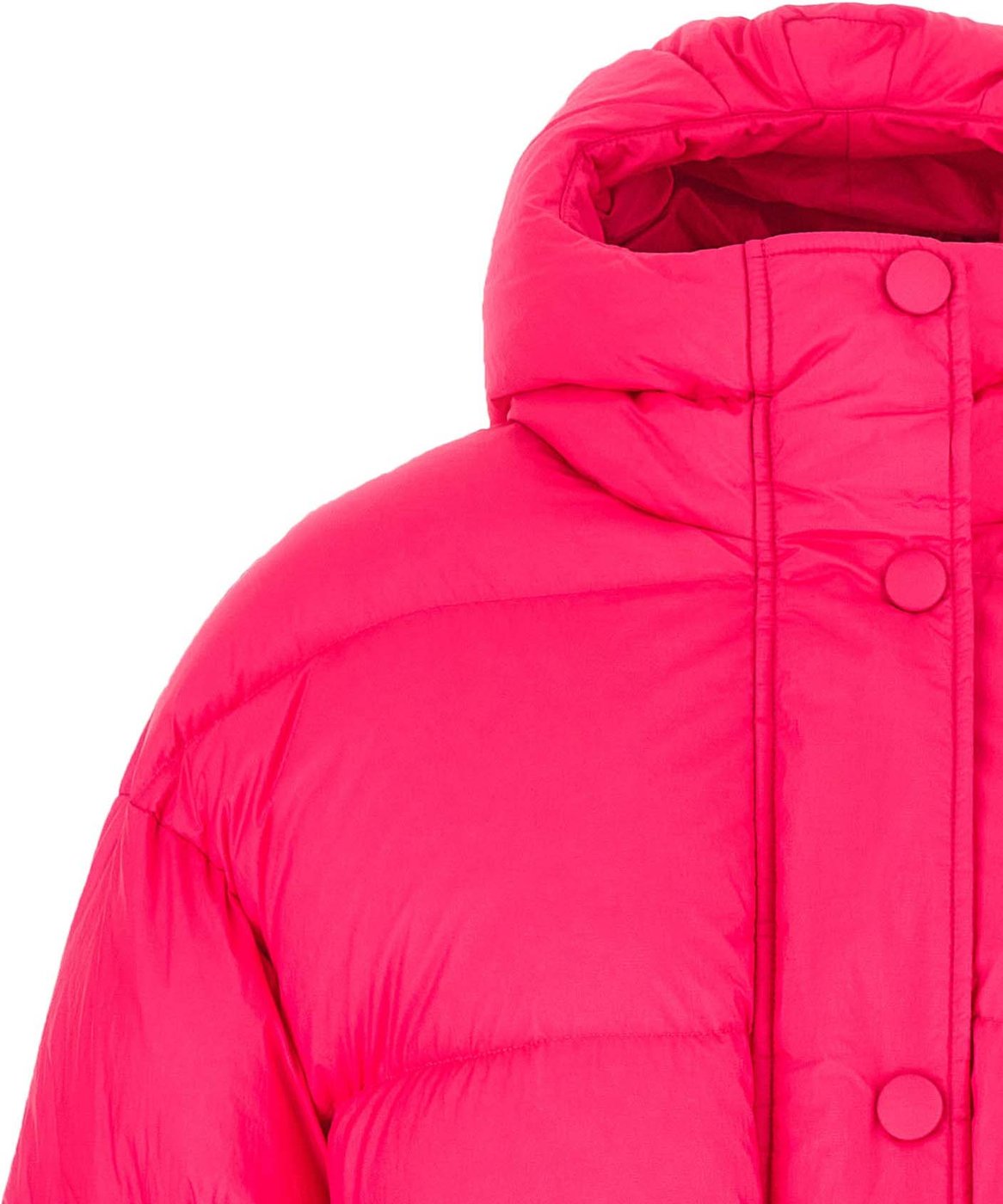 IENKI IENKI Fuchsia Nylon Full-Length Jacket