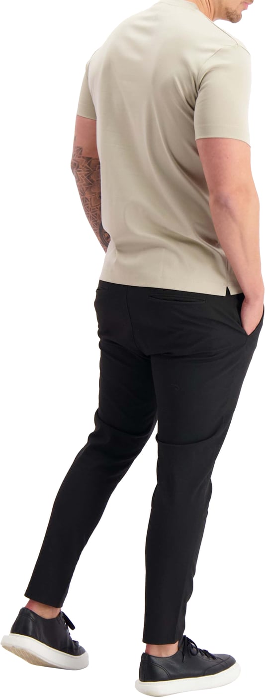Mercerised T-shirt Beige