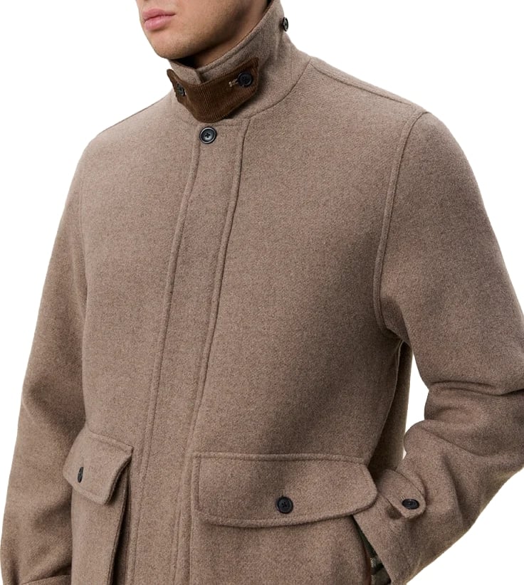 Jackets Dark Sand Melange