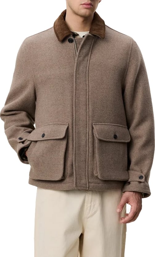 Jackets Dark Sand Melange