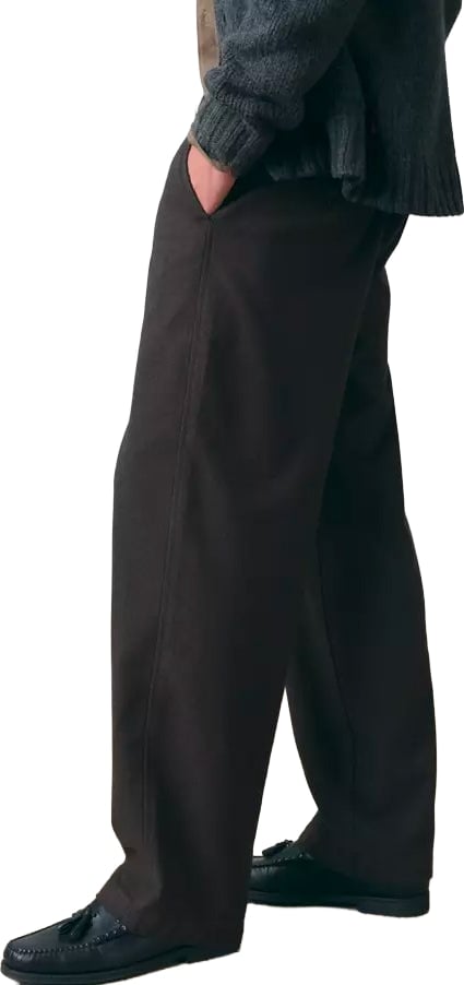 Pantaloni Chino Baggy Marroni