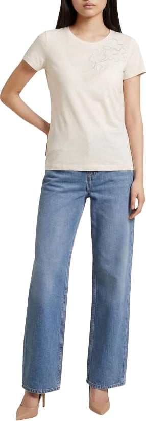Liu Jo Beige Cotton T-Shirt