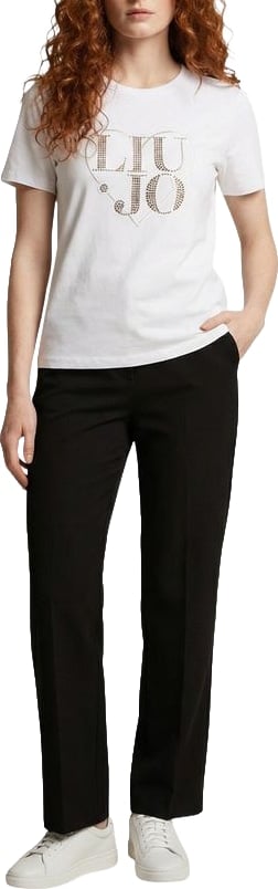 Liu Jo White Cotton T-Shirt