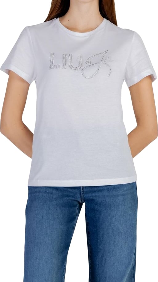 Liu Jo White Cotton T-Shirt