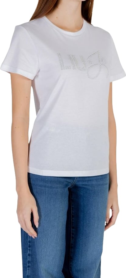 Liu Jo White Cotton T-Shirt