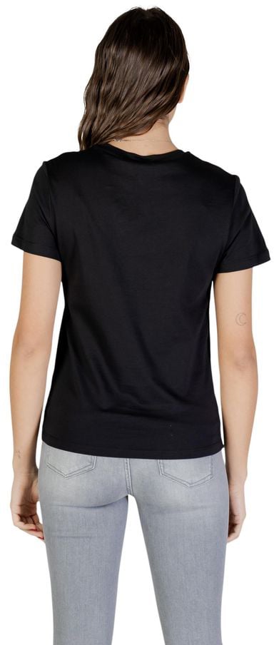 Liu Jo Black Cotton T-Shirt