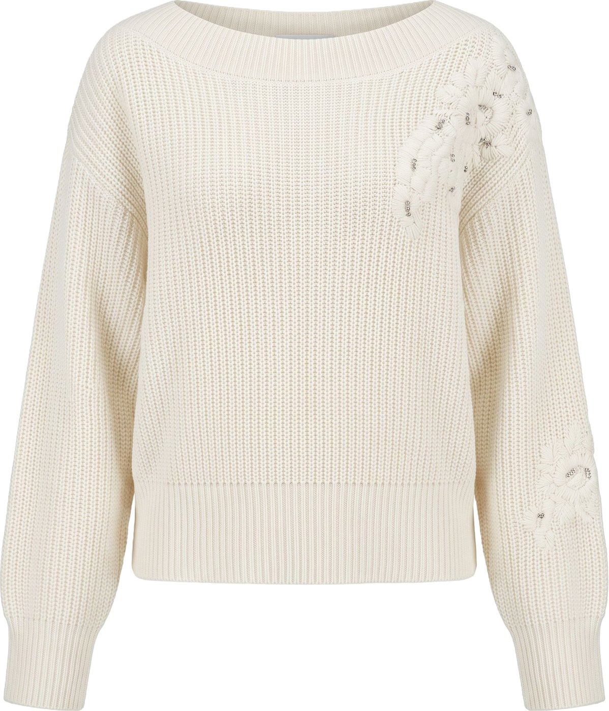 Sweater with embroidery
