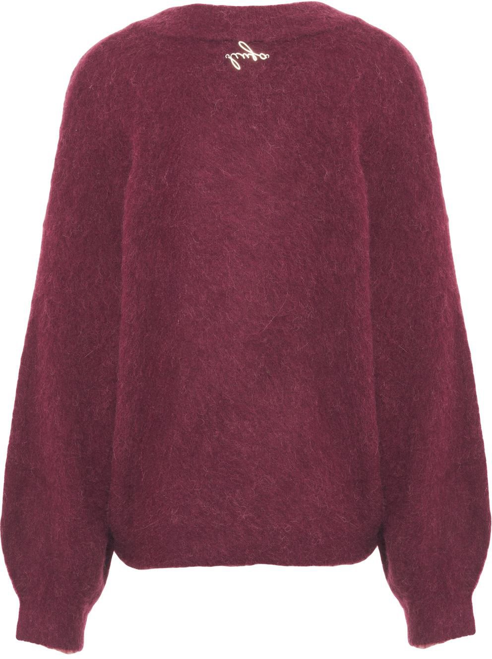 Pullover with v-neck