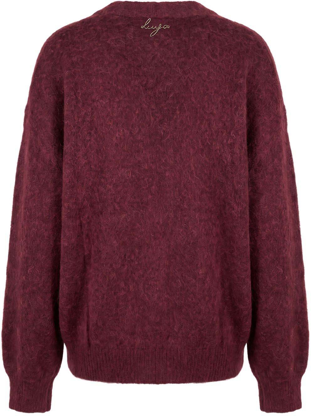 V-neck cardigan