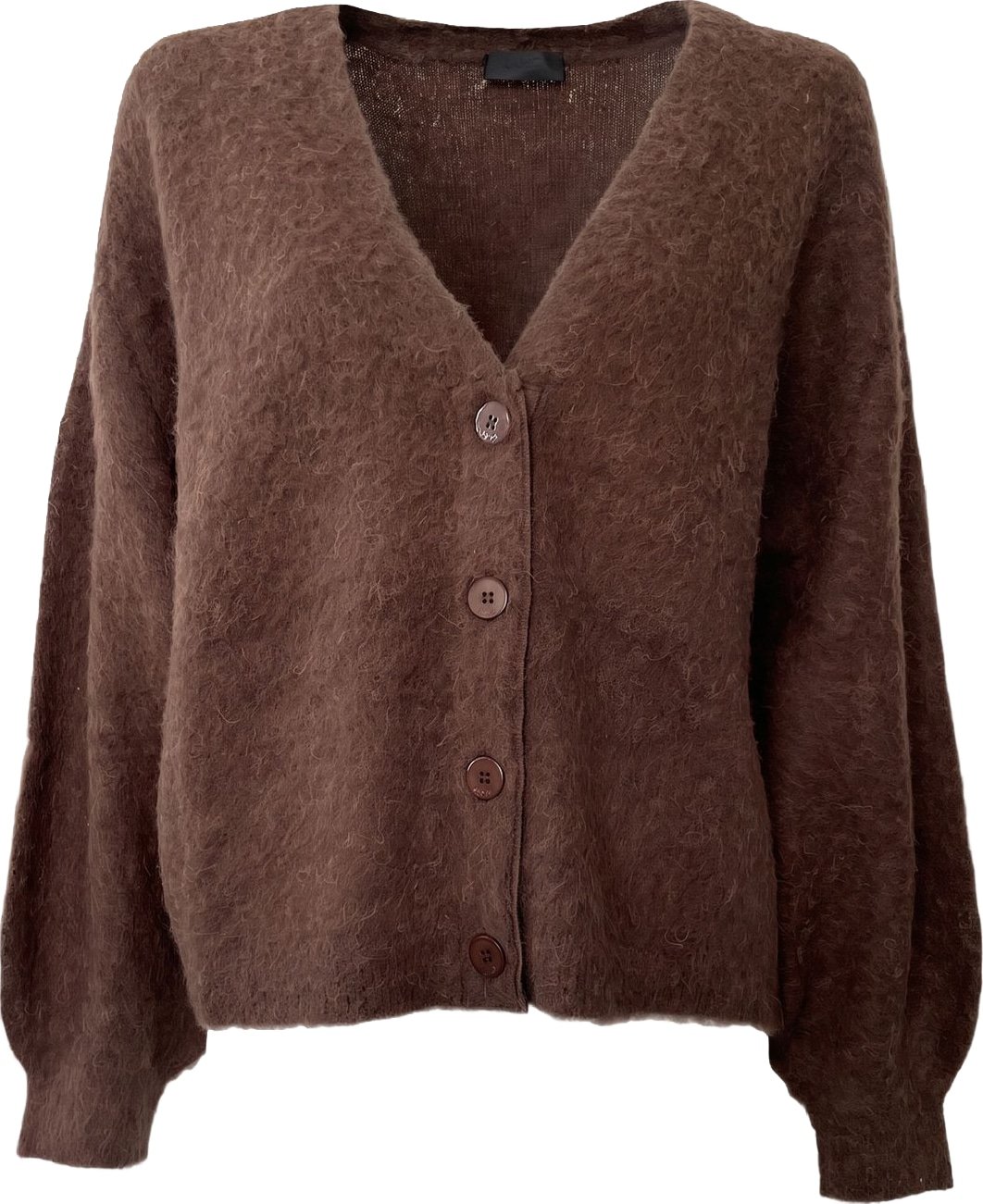 V-neck cardigan