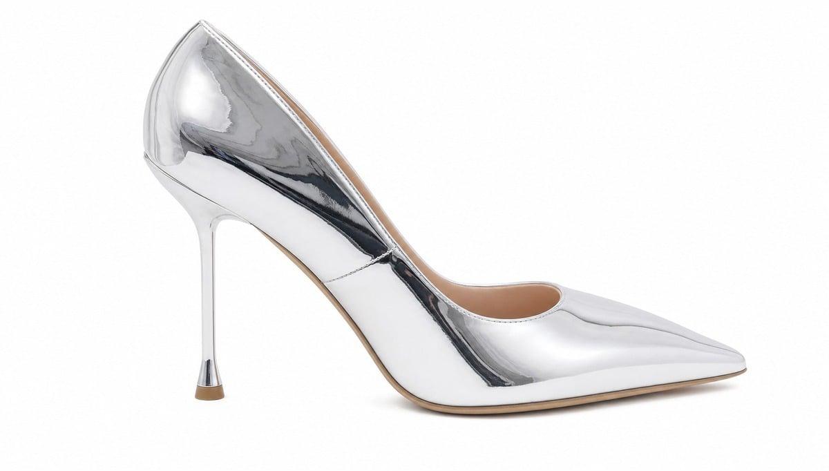 With Heel Silver