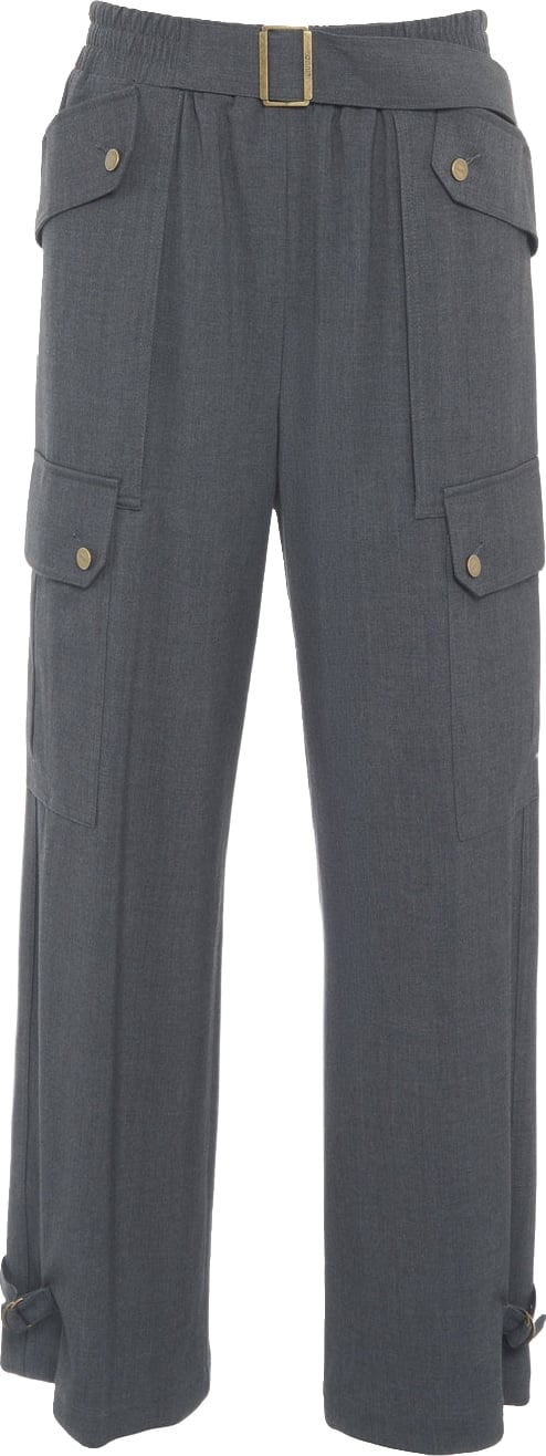 Cargo pants with belt
