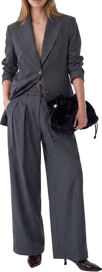 Pleated trousers