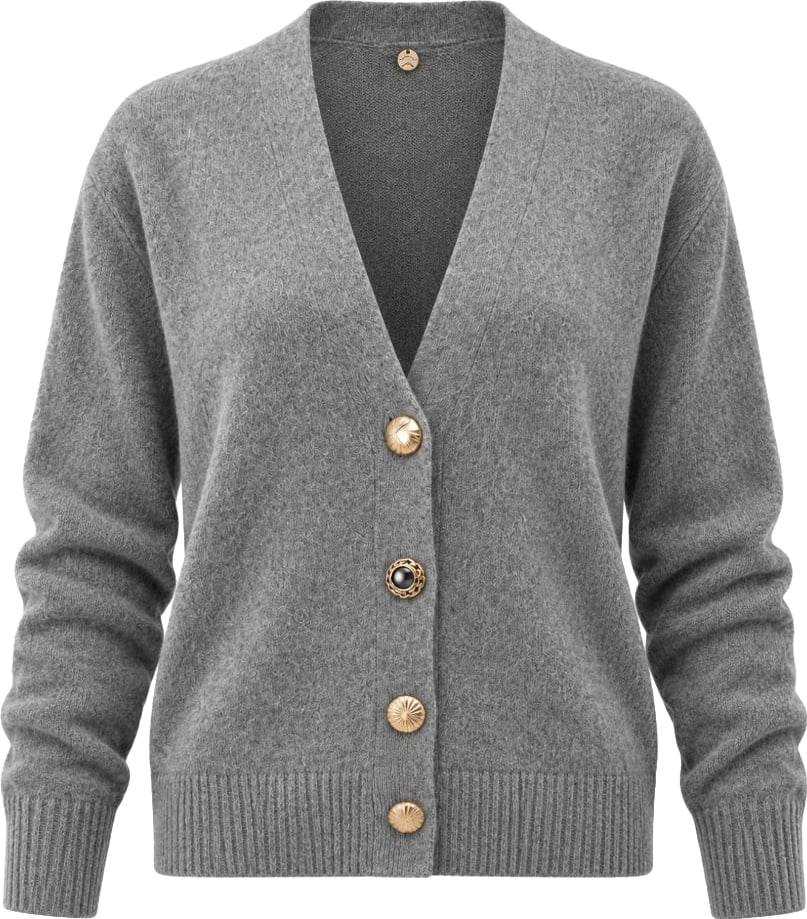 Sweaters Gray M.M/Print.Fabri