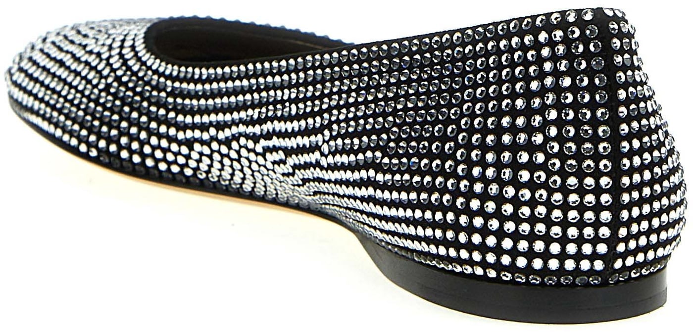 Loewe Black Goatskin Ballet Flats