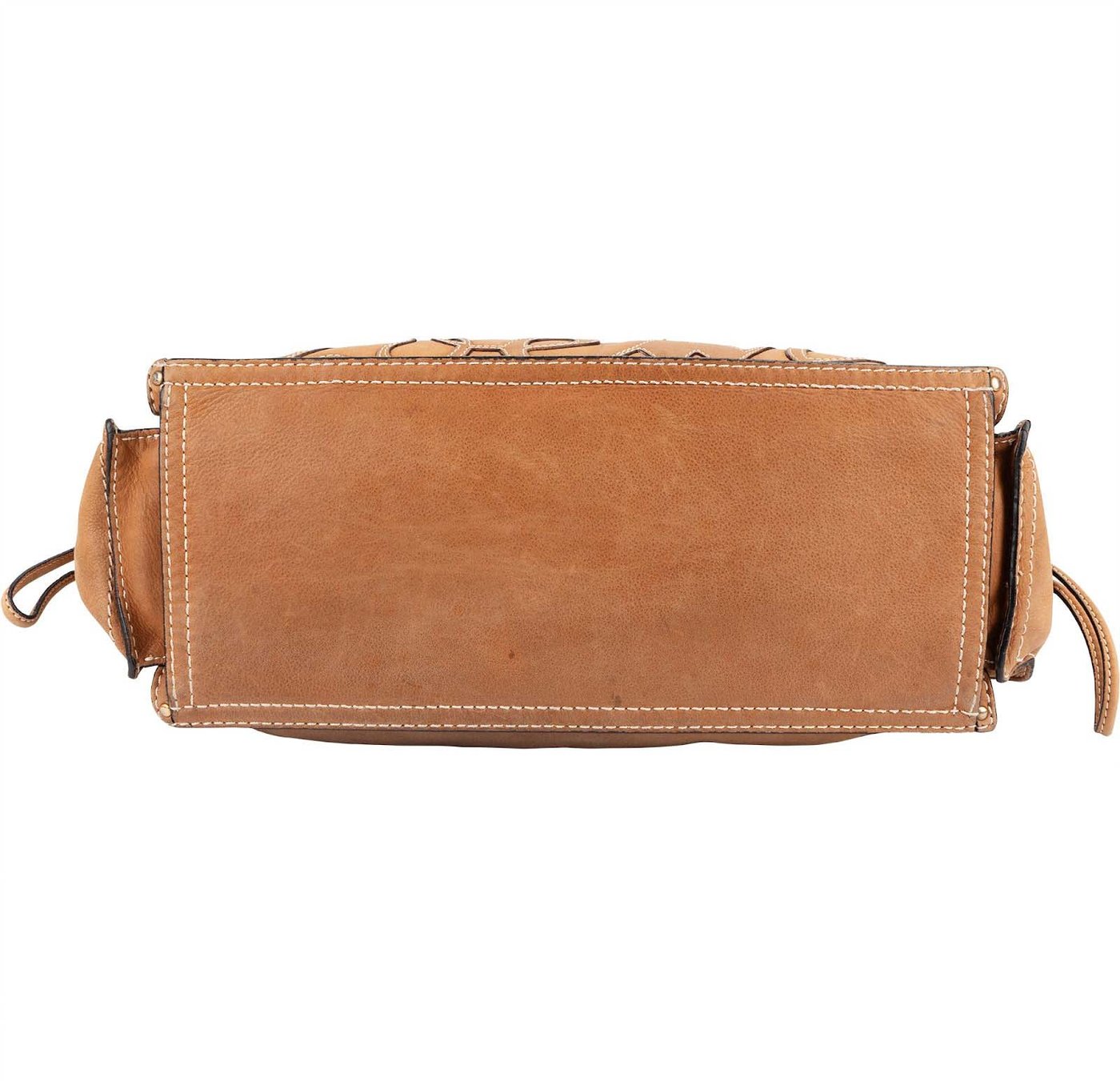 Loewe Leather Crowns Tote Chain Crossbody Bag
