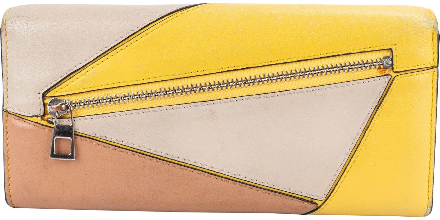 Loewe Leather Puzzle Continental Wallet
