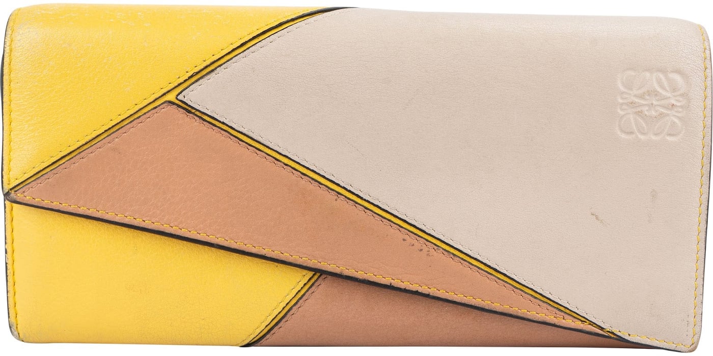 Loewe Leather Puzzle Continental Wallet