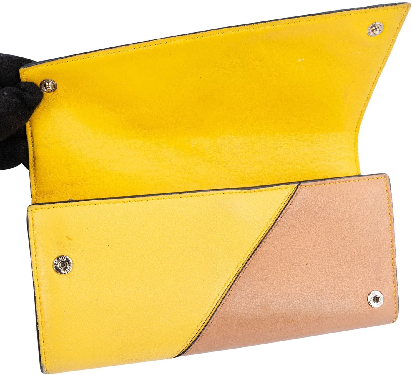 Loewe Leather Puzzle Continental Wallet