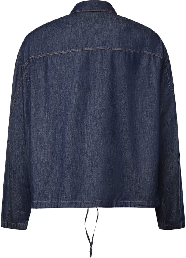 Loewe Denim Zip-Up Jacket 'Blue'