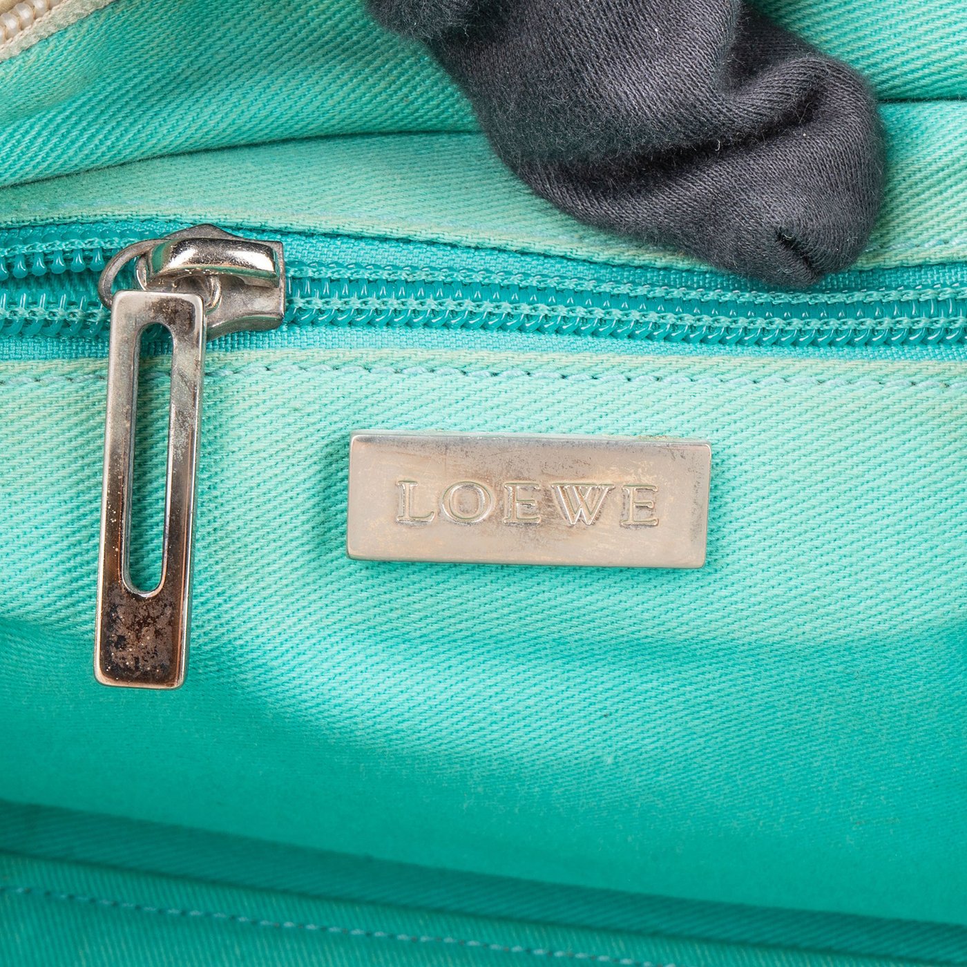 Loewe Green Soft Leather Amazona 28 Handbag