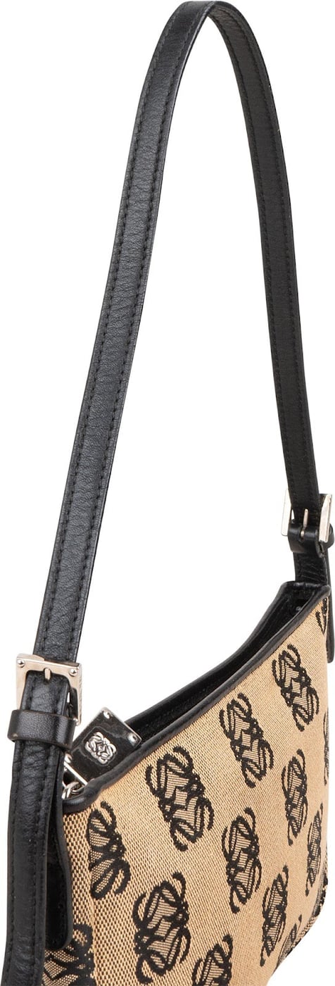 Loewe Anagram Monogram Canvas Pochette Shoulder Bag