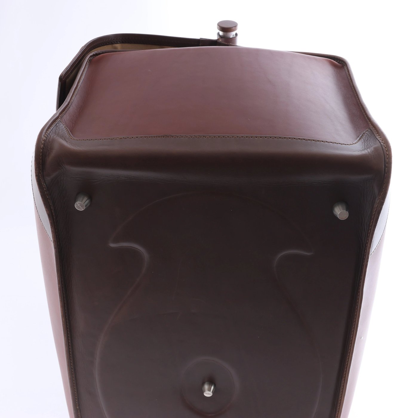 Loewe Vintage Leather Travel Bag in Brown
