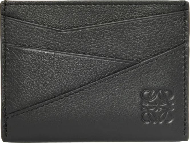 Loewe Puzzle Plain Cardholder Black