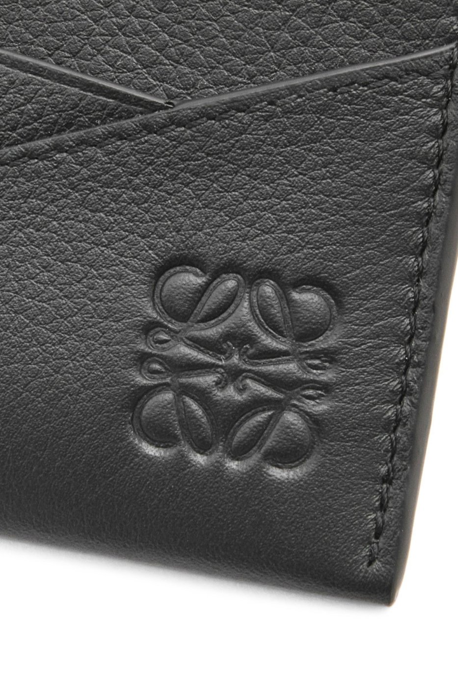 Loewe Puzzle Plain Cardholder Black