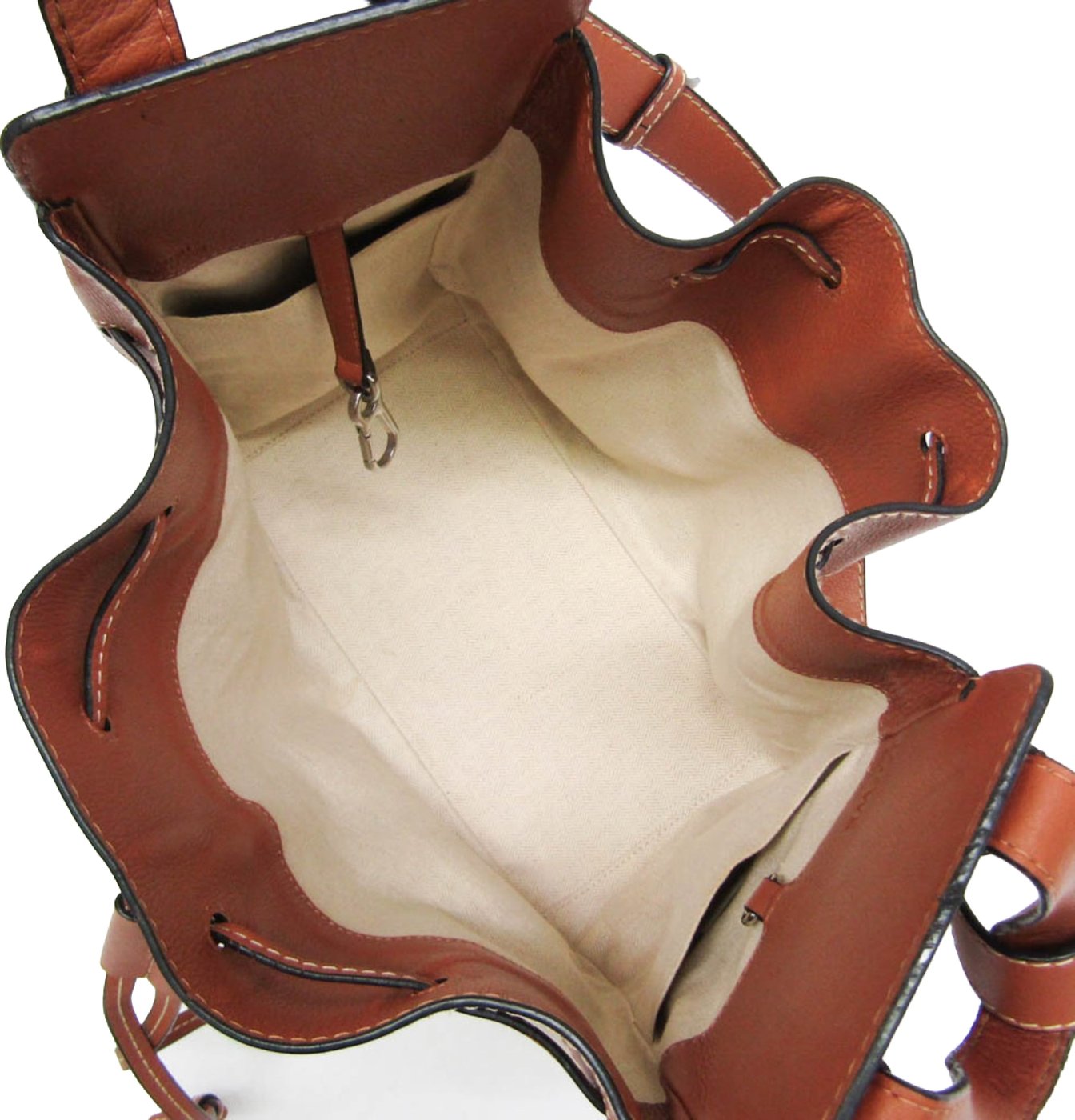 Loewe Hammock Leather and Canvas Small