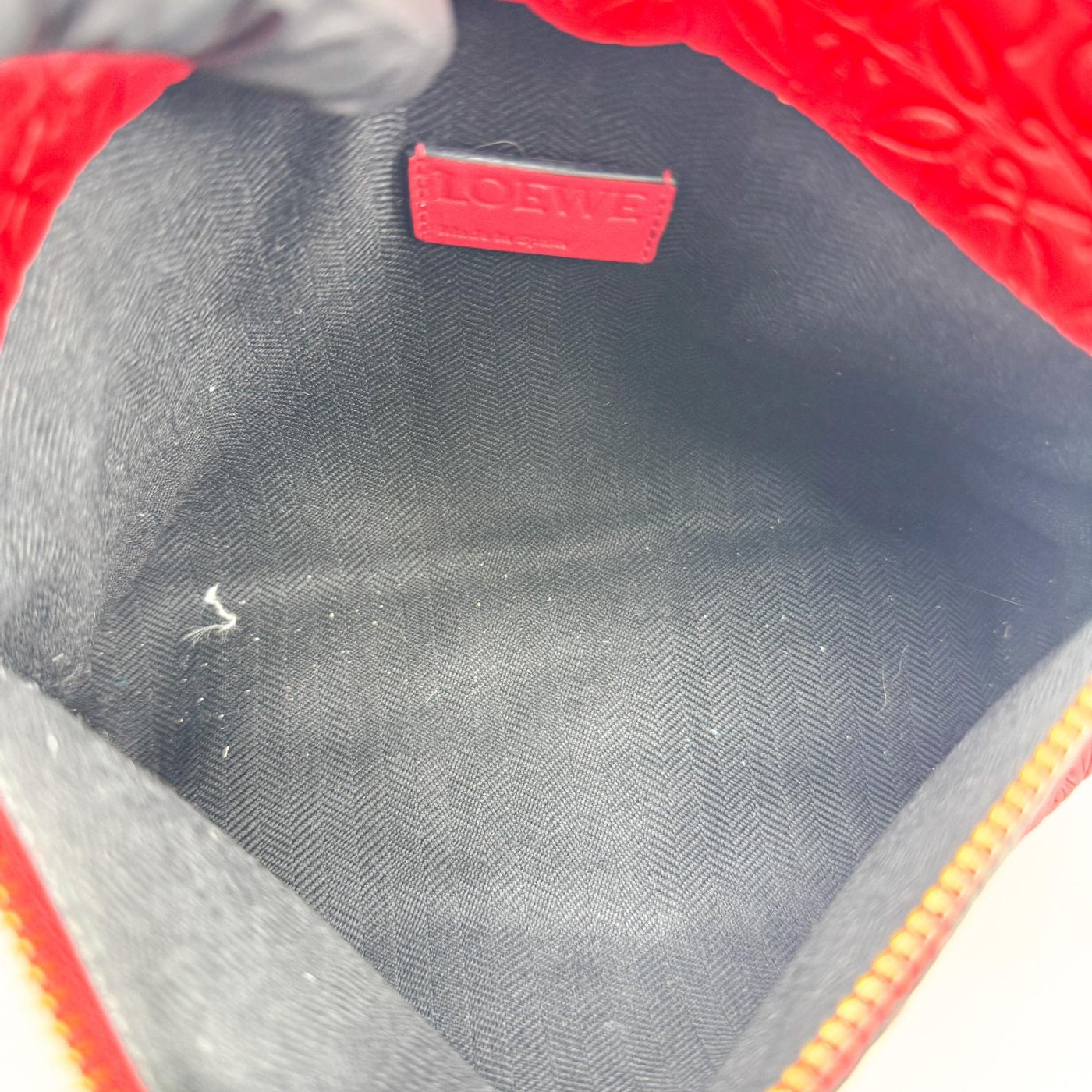 Loewe T Messenger Anagram Embossed Leather Medium
