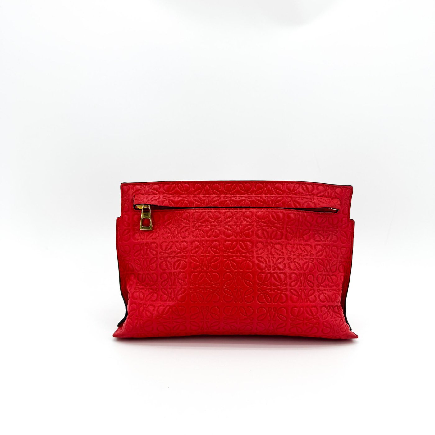 Loewe T Messenger Anagram Embossed Leather Medium