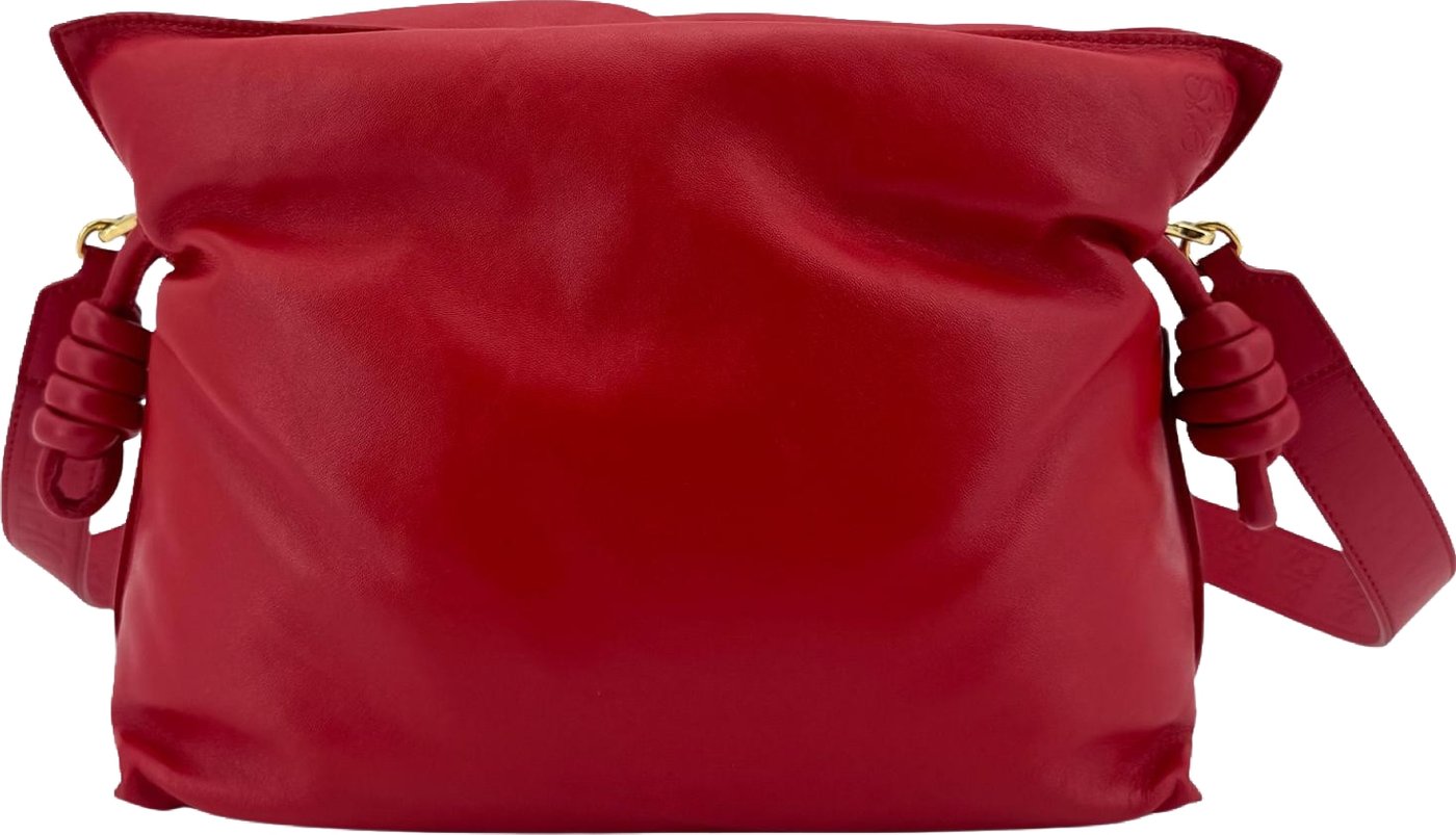Loewe Monochrome Flamenco Convertible Clutch Leather Small