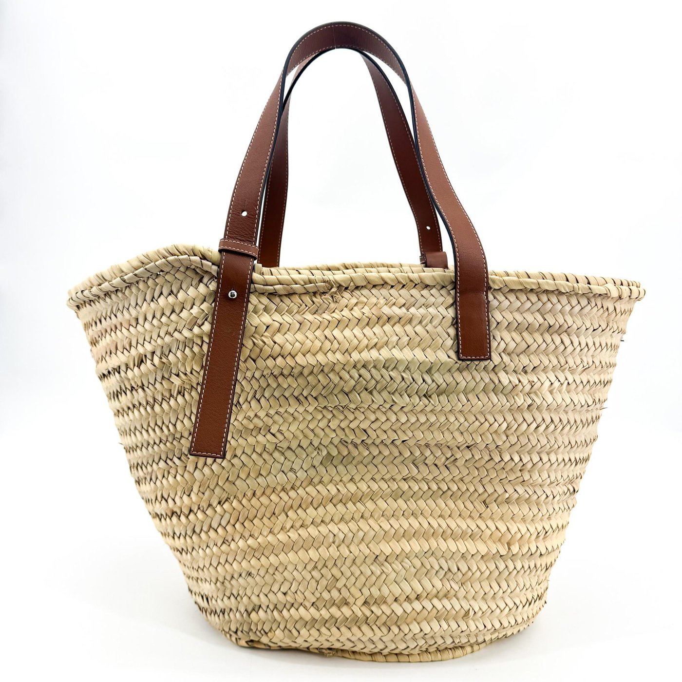 Loewe Elephant Basket Raffia Small