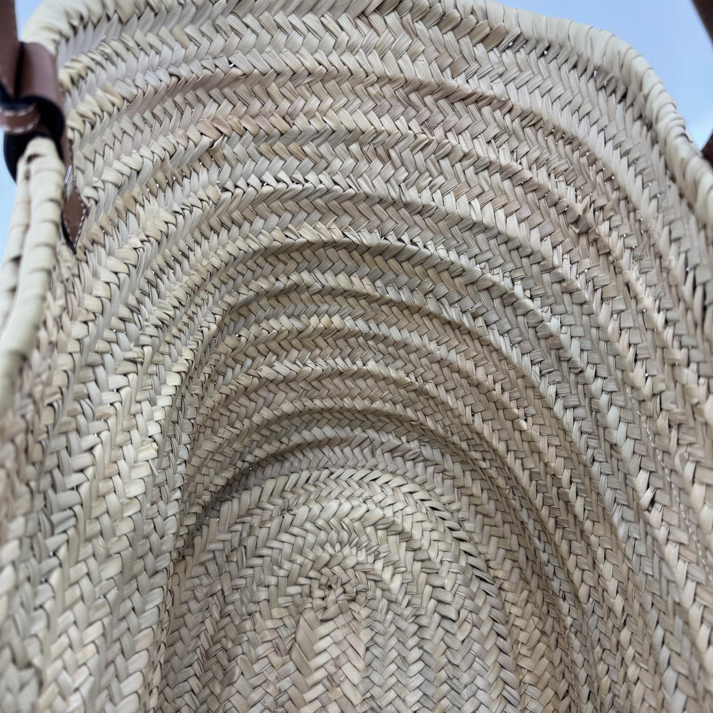 Loewe Elephant Basket Raffia Small