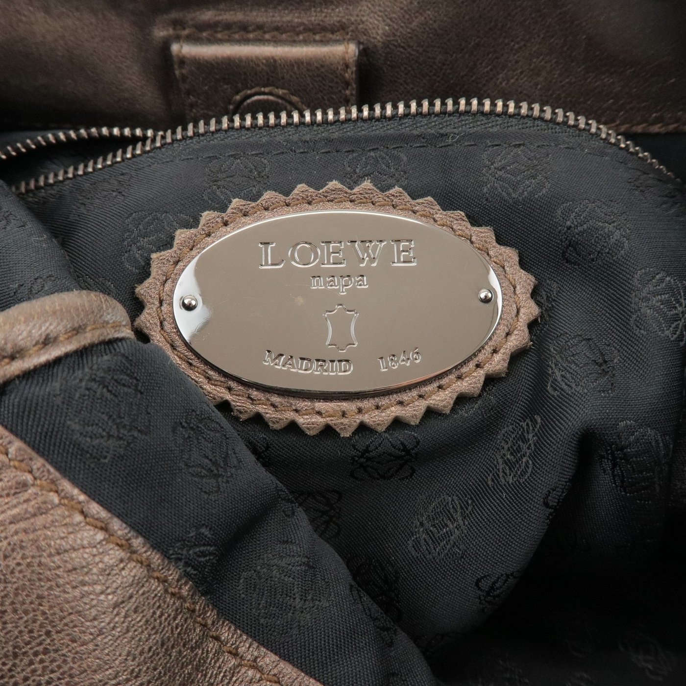 Loewe Anagram Leather Small