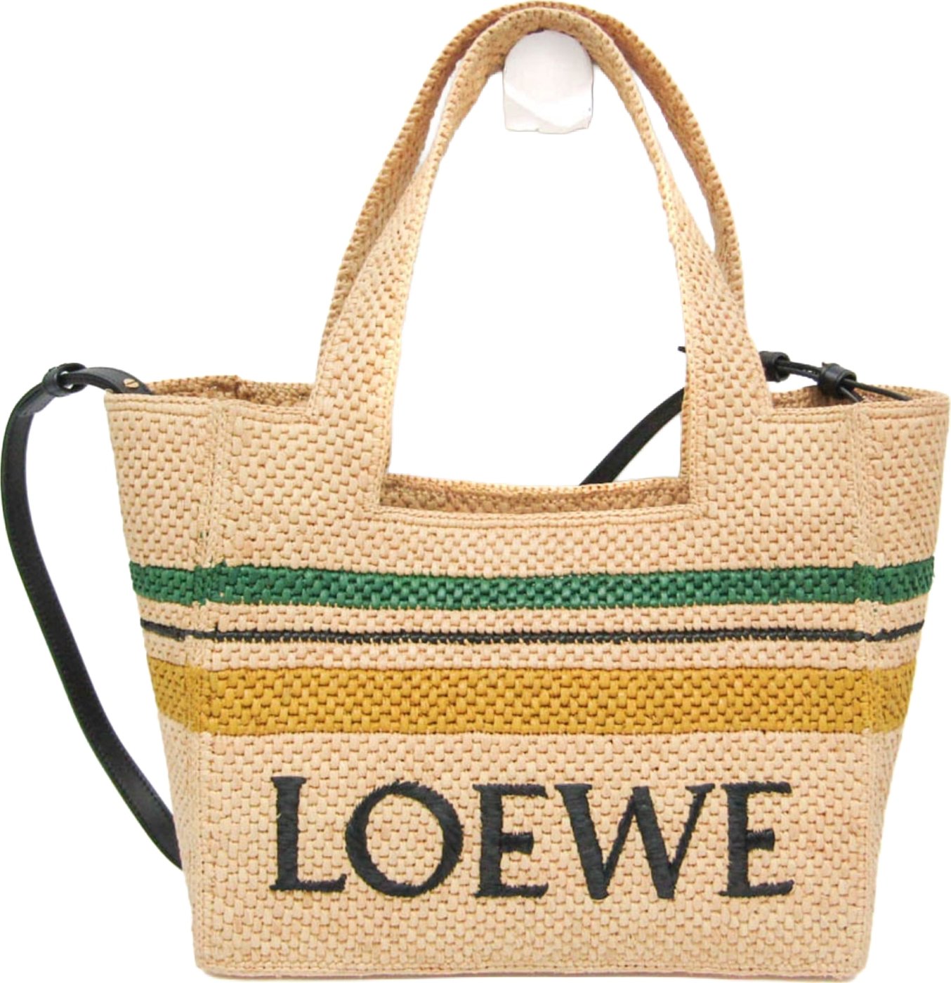 Loewe Paula's Ibiza Logo Raffia Large