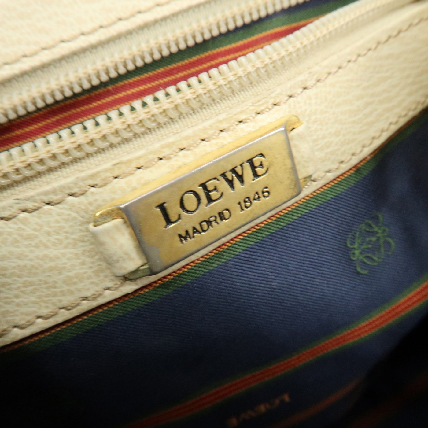 Loewe Vintage Velazquez Top Handle Leather