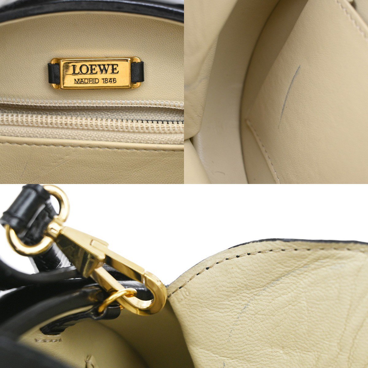 Loewe Anagram Leather Small